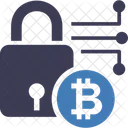 Cifrado Bitcoin Bitcoin Aceptado Icon