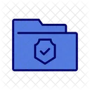 Cifrado De Carpetas Privacidad De Carpetas Bloqueo De Carpetas Icono