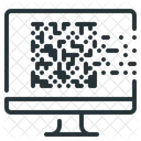 Cifrado De Datos Cifrado Monitor Icono