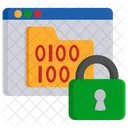 Cifrado De Datos Codificacion De Datos Codificacion Icono