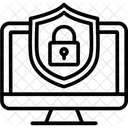 Cifrado En Linea Cifrado Firewall Icono
