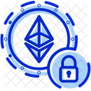 Cifrado De Ethereum Ethereum Privado Seguridad De Ethereum Icono