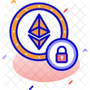 Cifrado De Ethereum Ethereum Privado Seguridad De Ethereum Icono