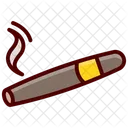 Cigar Smoking Vaping Icon