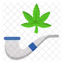 Smoking Cannabis Marijuana Icon