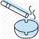Cigar-and-ashtray  Icon