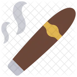 Cigar Smoking  Icon