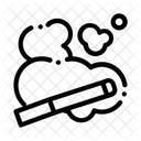 Cigarette Smoke Steam Icon