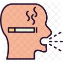 Cigarette Cough Icon
