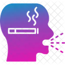 Cigarette Cough  Icon