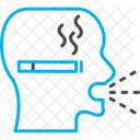 Cigarette Cough  Icon