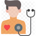 Cigarette Heart  Icon