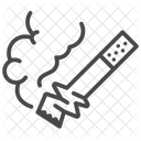 Abuse Assault Burn Icon