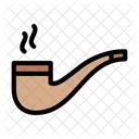 Tobacco Cigarette Pipe Icon
