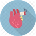 Quit Smoking Human Pacemaker Icon