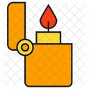 Cigarette Lighter Lighter Flame Icon