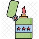 Cigarette Lighter Fire Lighter Flame Lighter Icon