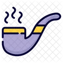 Smoking Cigarette Background Icon