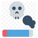 Cigarette skull  아이콘