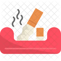 Cigarette Smoke  Icon