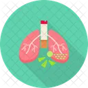 Quit Smoking Lung Cancer Icon
