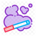 Cigarette Smoke Steam Icon