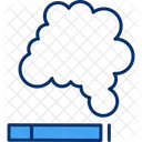 Cigarette Smoke  Icon