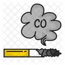 Cigarette Smoke Cigarette Carbon Monoxide Cigarette Icon