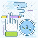 Smoking Tobacco Cigarette Icon