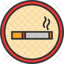 Cigarrillo Prohibido Salud Icon