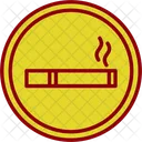 Cigarrillo Prohibido Salud Icon