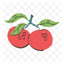 Ciliegia Frutta Cibo Icon