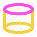 Cilindro Formula Matematica Ícone