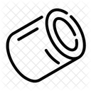 3 D Cilindro Geometria Ícone