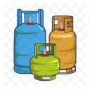 Gas Gpl Fogao Icon