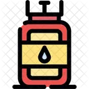 Gas Cilindro Combustivel Ícone