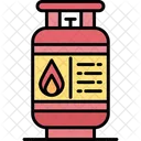 Cilindro De Gas Gas Cozinhar Icon