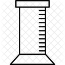 Cilindro Graduado Quimica Ciencia Ícone