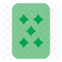 Cinco de diamantes  Ícone
