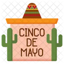 Cinco De Mayo Mexico Mexicano Ícone