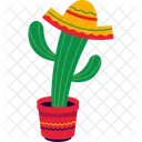 Cinco De Mayo Cactus Icon