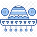 Cinco De Mayo Mexico Celebration Icon