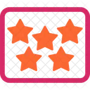 Cinco estrelas  Ícone