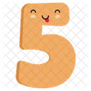 5 Cinco Numero Icon