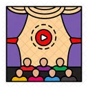 Entertainment Theater Audience Icon