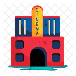 Cinema Building  Icon