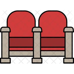 Cinema Chairs  Icon