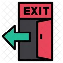 Cinema Exit Door  Icon