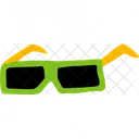 Cinema Glasses 3 D Glasses Vr Glasses Icon