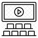 Cinema Movie Theater Cinematography Icon